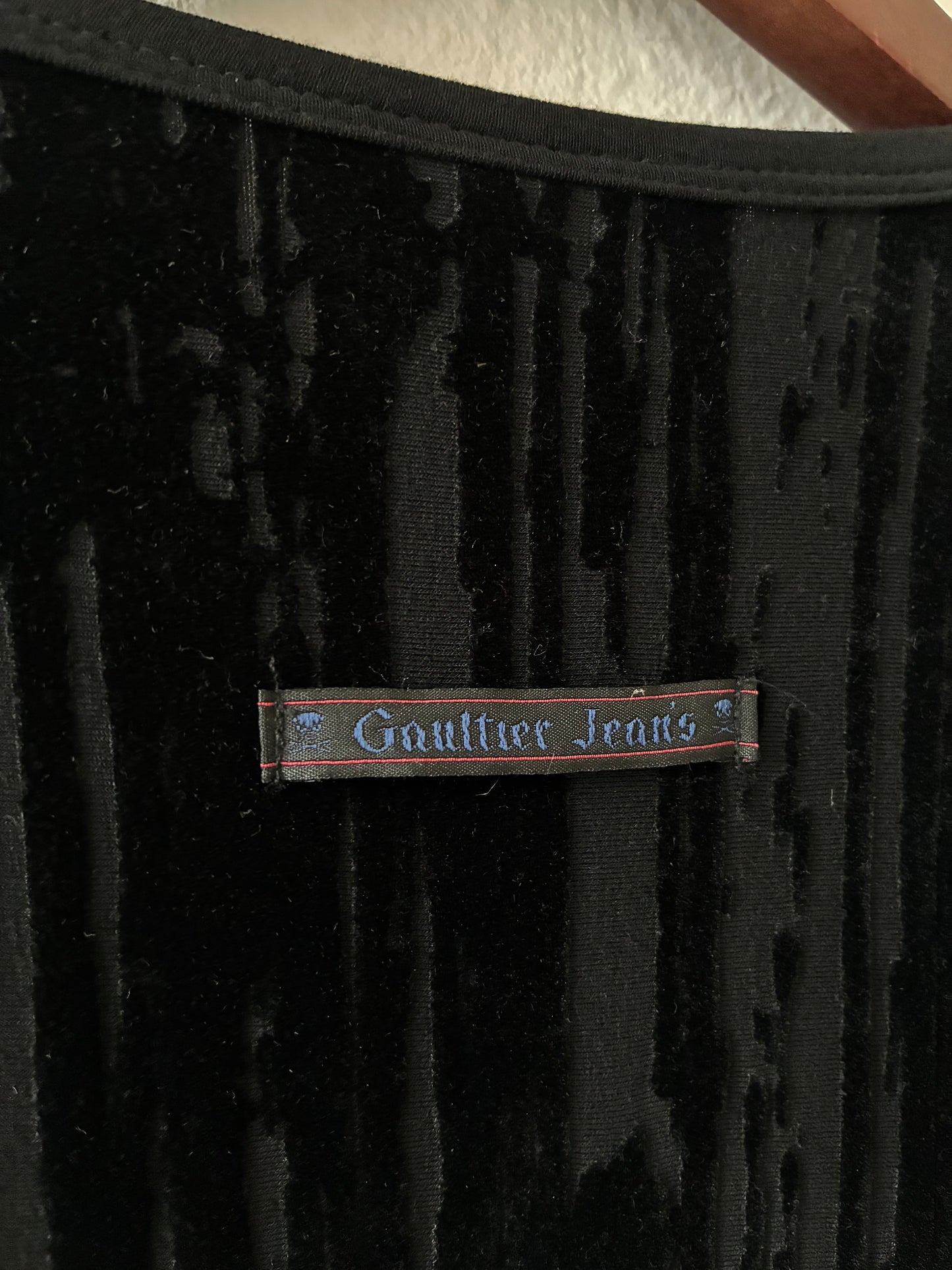 Jean Paul Gaultier AW1998 Velvet Blood Dress