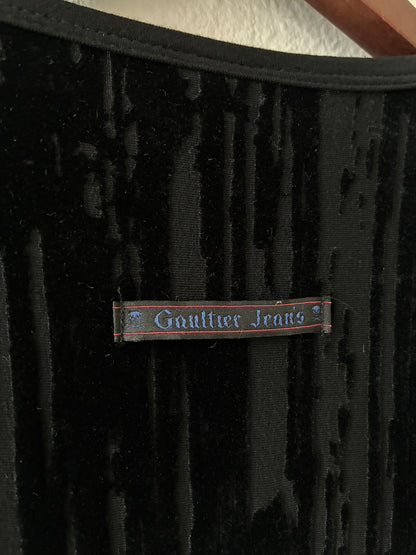 Jean Paul Gaultier AW1998 Velvet Blood Dress