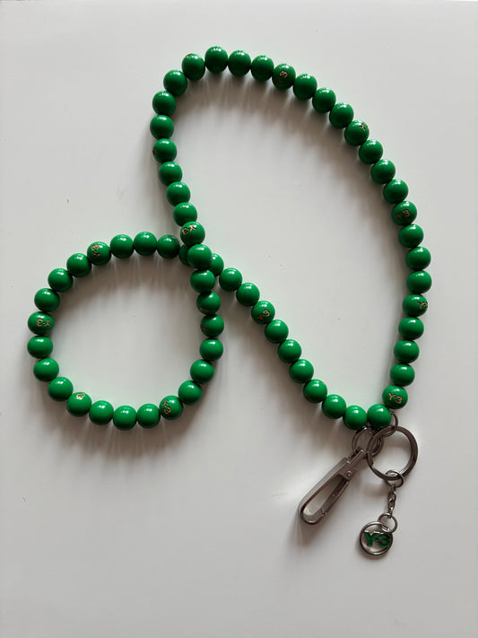 Y-3 SS2005 Wooden Beads Key Chain