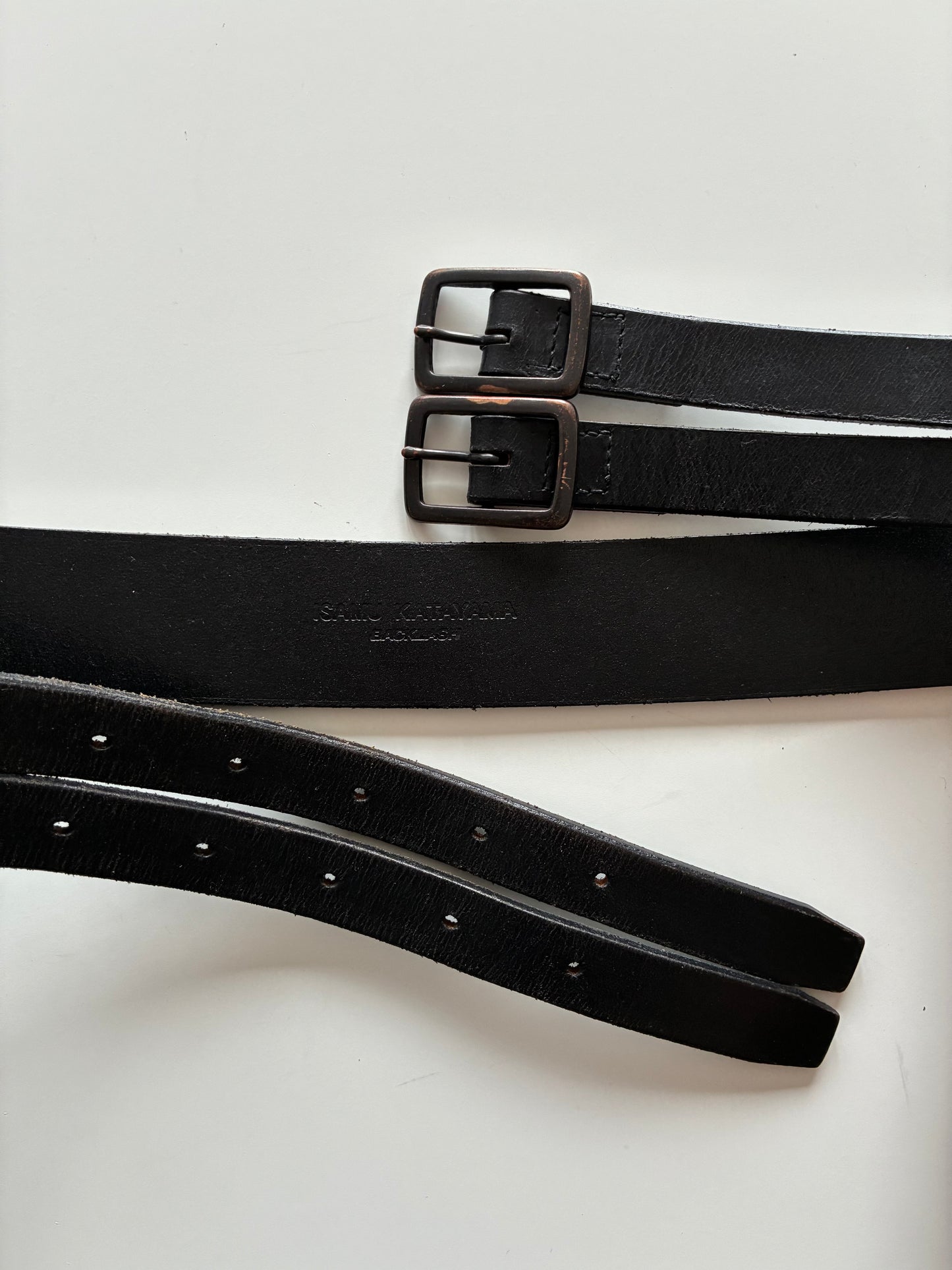 Isamu Katayama BACKLASH Double Belt