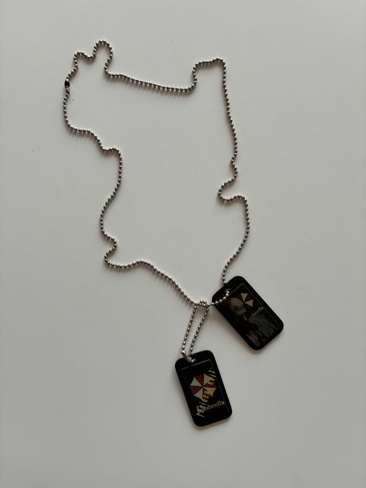 Resident Evil Umbrella Academy Dog Tags