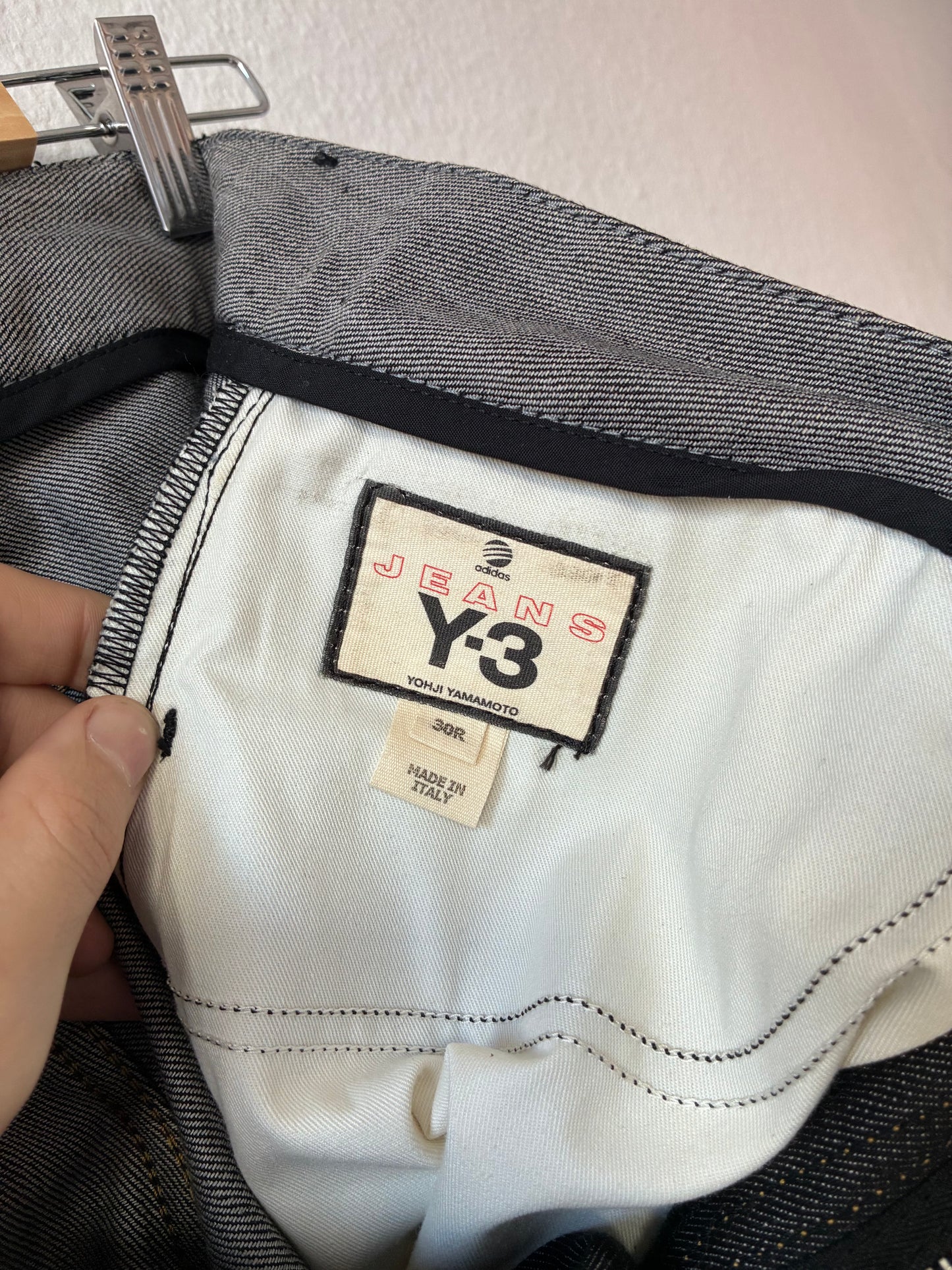 Y-3 AW2006 Raw Denim Jeans