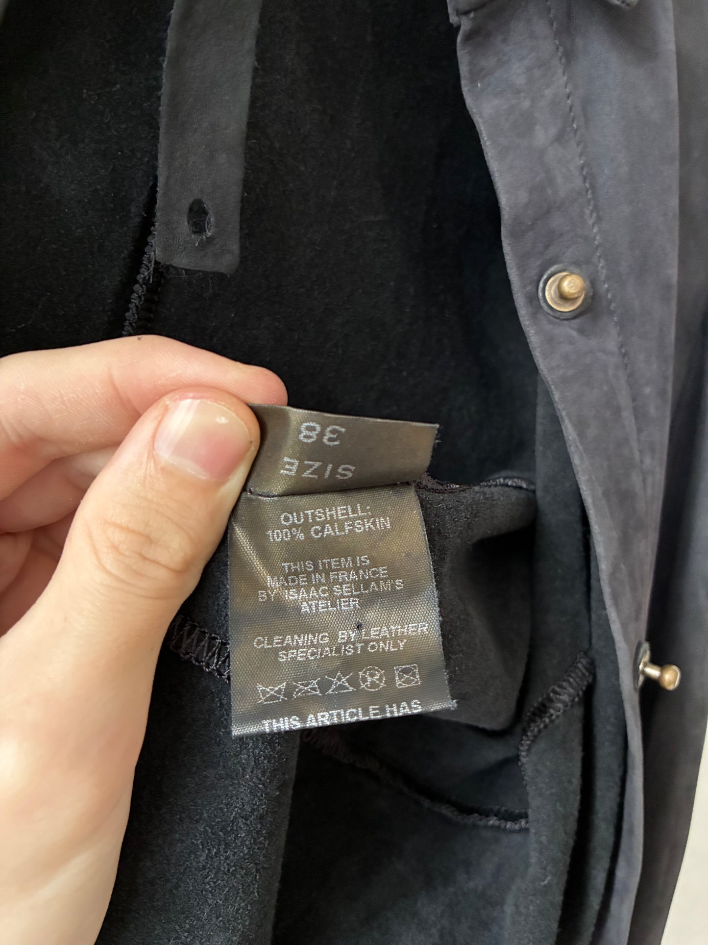 Isaac Sellam Suede Blouse/Coat