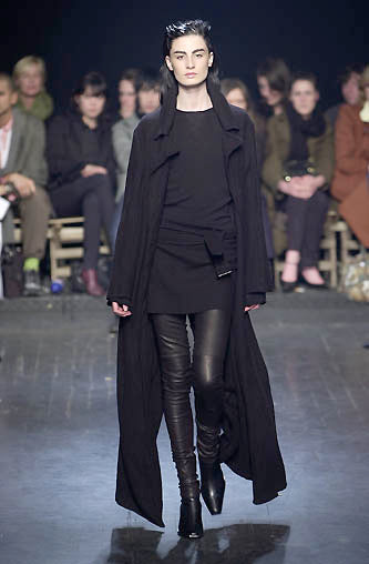 Ann Demeulemeester AW2002 Leather Pants