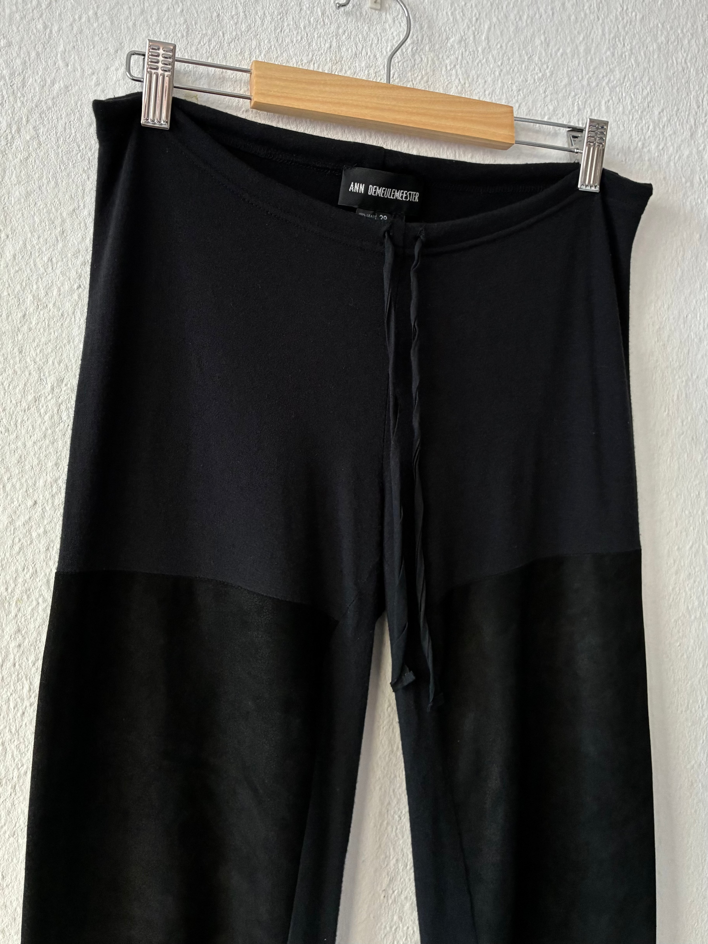 Ann Demeulemeester AW2002 Leather Pants