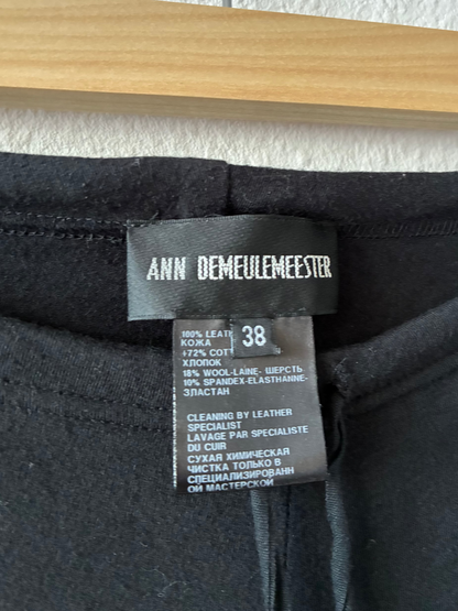 Ann Demeulemeester AW2002 Leather Pants