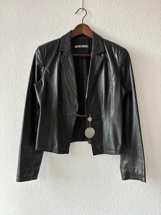 Dirk Bikkembergs SS2004 Leather Blazer