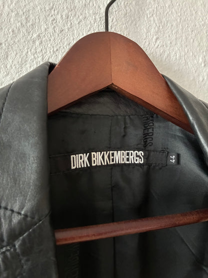 Dirk Bikkembergs SS2004 Leather Blazer