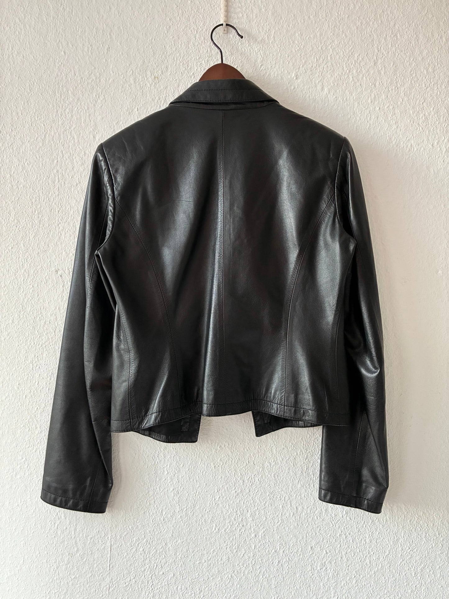 Dirk Bikkembergs SS2004 Leather Blazer
