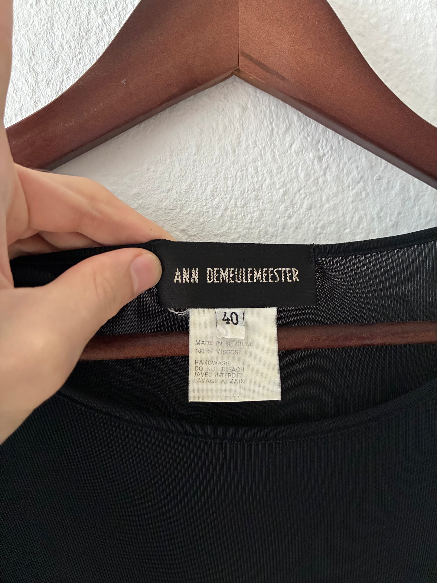 Ann Demeulemeester Double Layer Dress