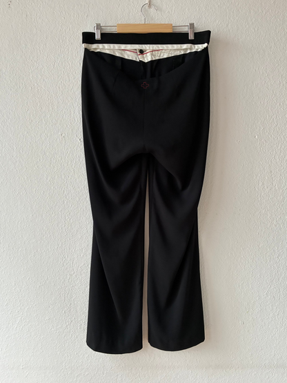 AF Vandevorst SS2003 Waist Cut-Out Pants