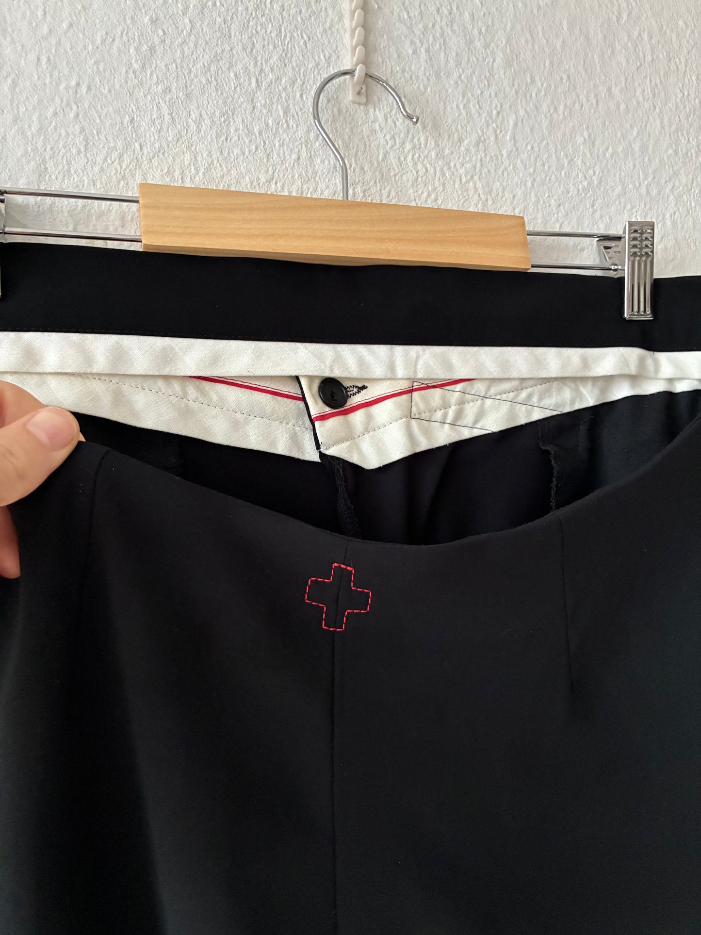 AF Vandevorst SS2003 Waist Cut-Out Pants