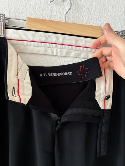 AF Vandevorst SS2003 Waist Cut-Out Pants