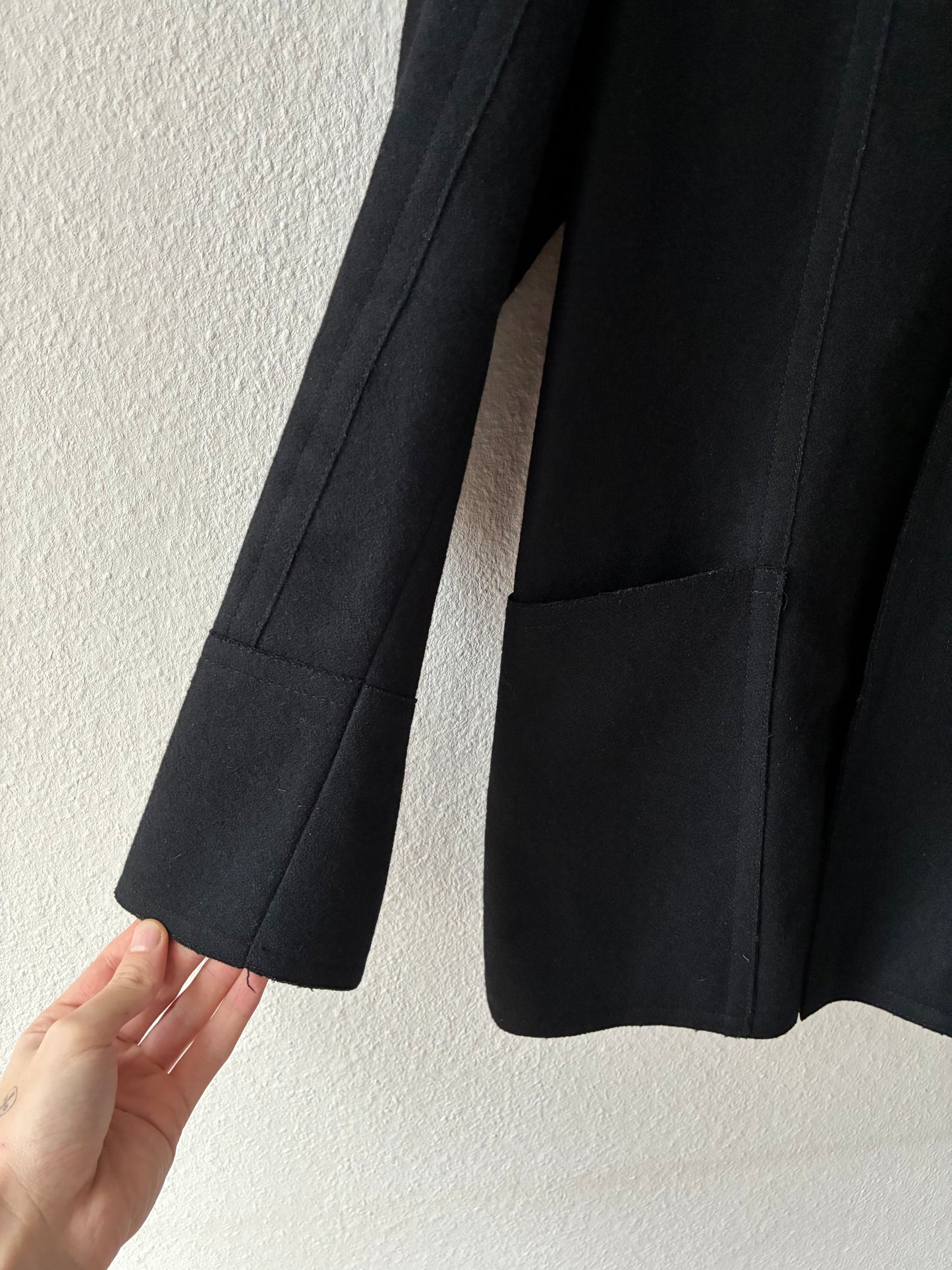 Dsquared2 AW1999 Laser Cut Wool Coat