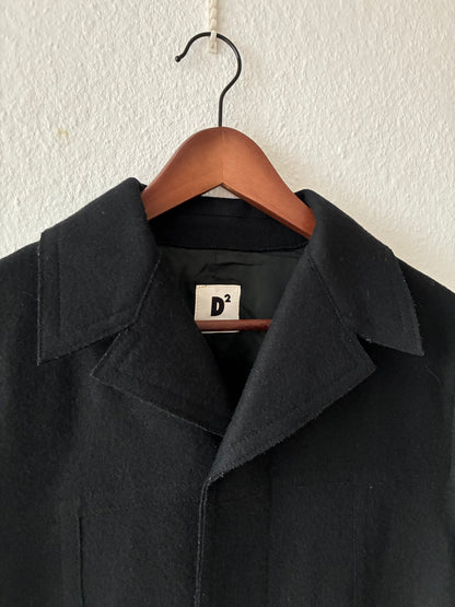 Dsquared2 AW1999 Laser Cut Wool Coat