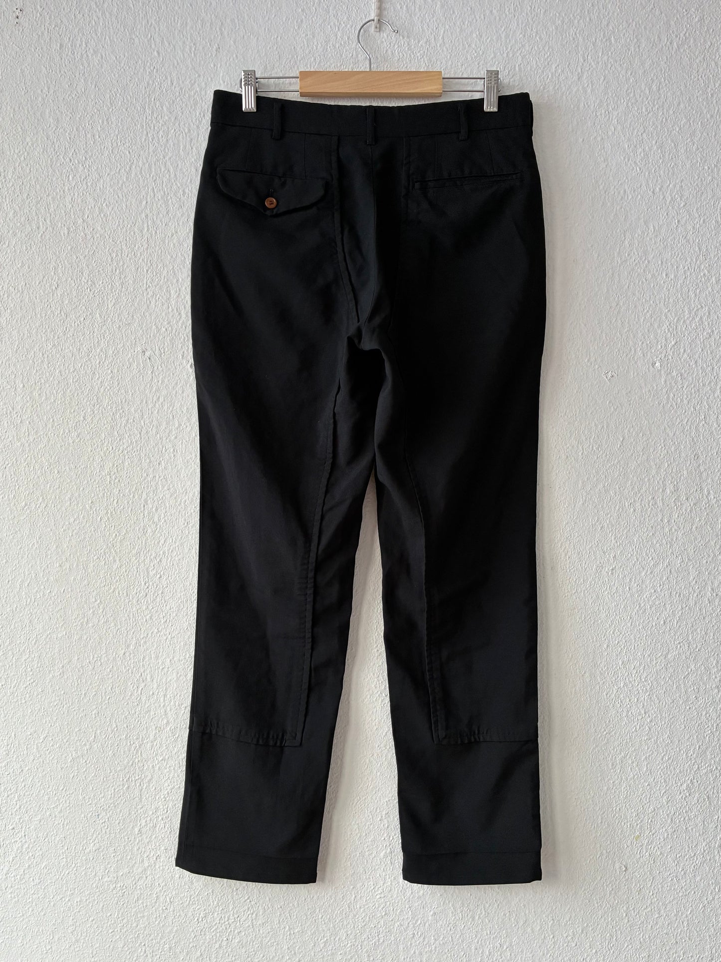 Comme des Garçons Homme Plus AW2017 Leg Patches Trousers