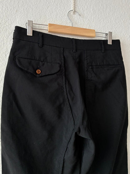 Comme des Garçons Homme Plus AW2017 Leg Patches Trousers