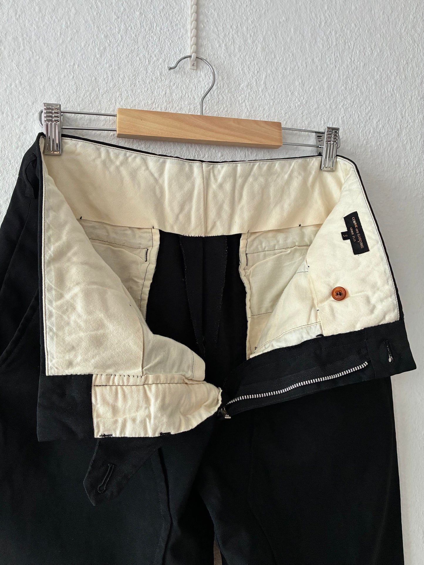 Comme des Garçons Homme Plus AW2017 Leg Patches Trousers