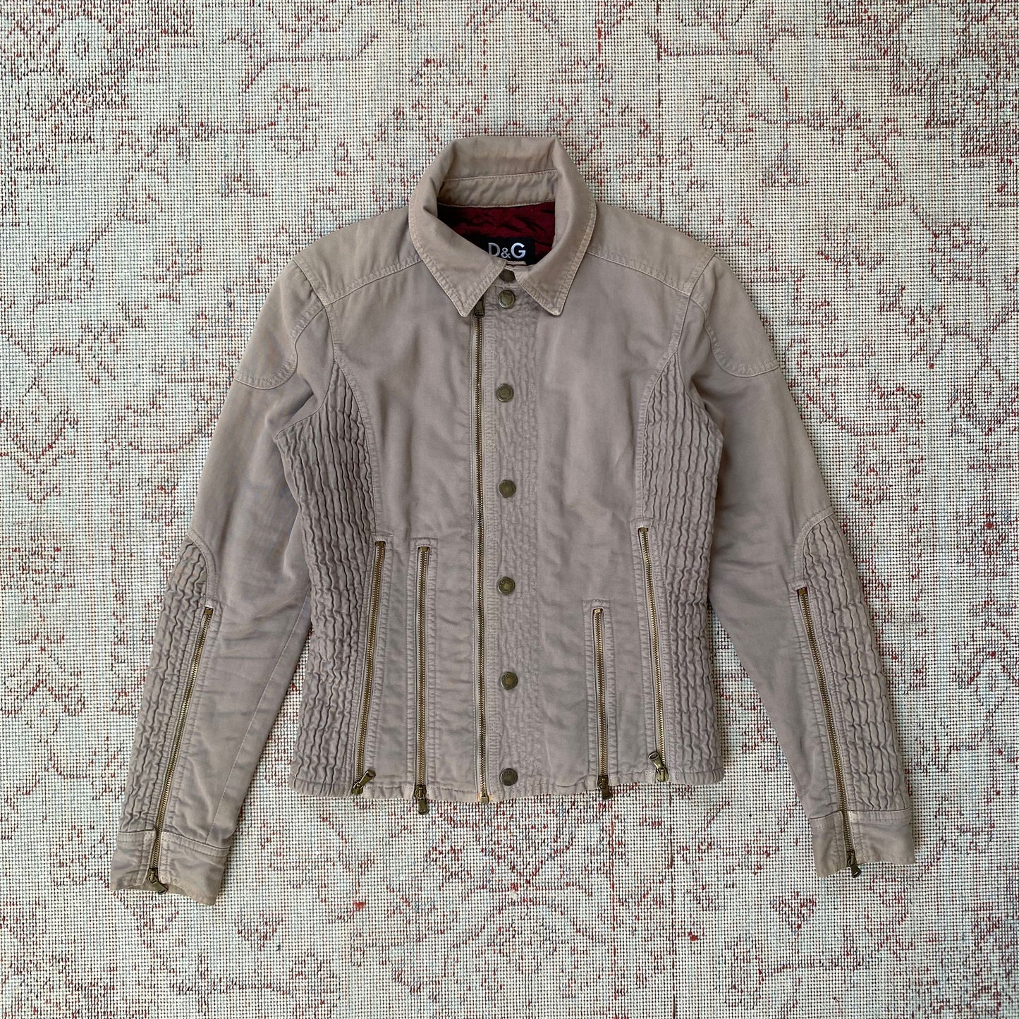 Dolce & Gabbana Zip Textural Jacket