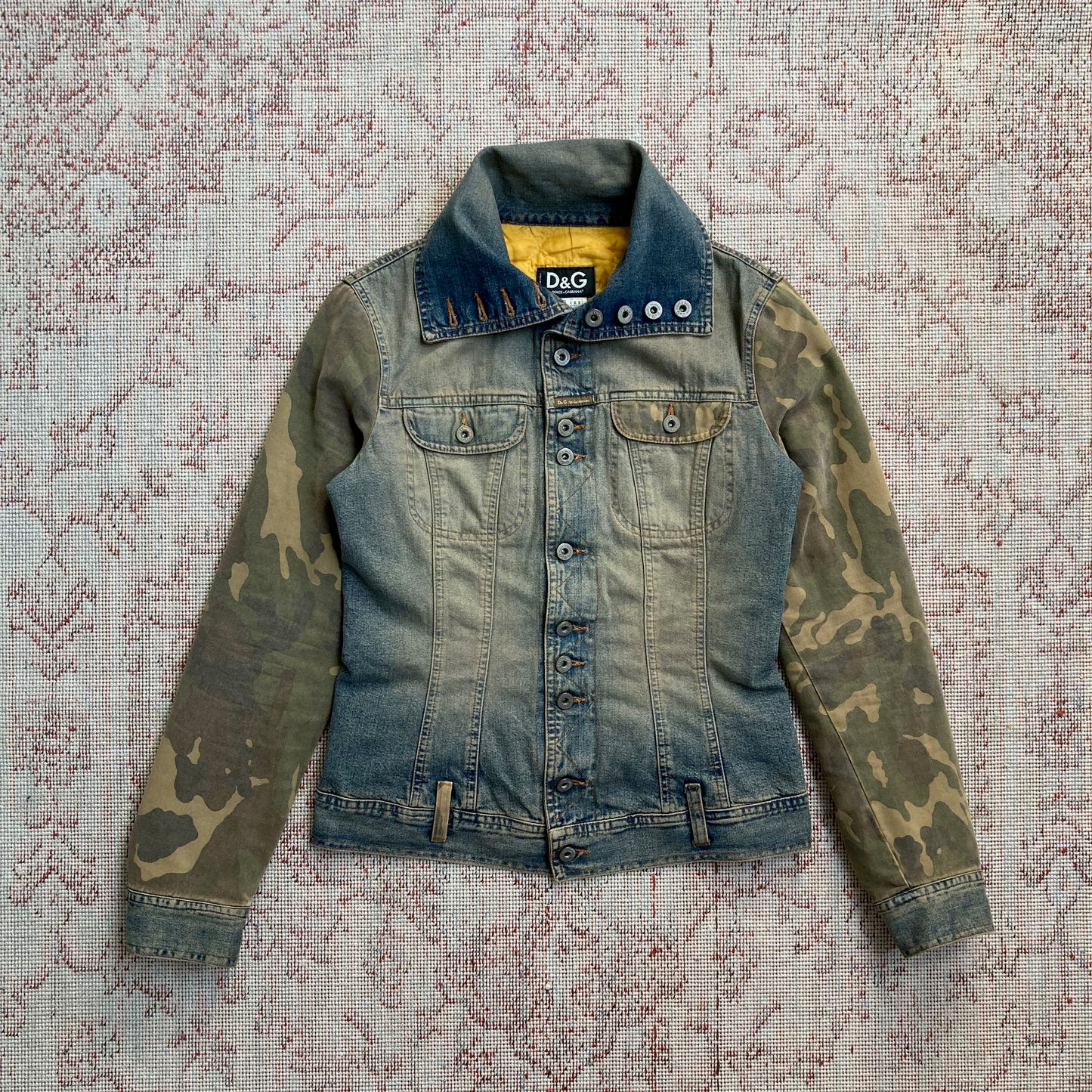 Dolce & Gabbana Military Jean Jacket