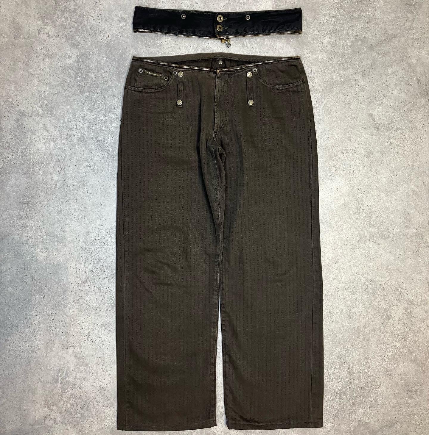 Dolce & Gabbana 2003 Detachable Utility Pants