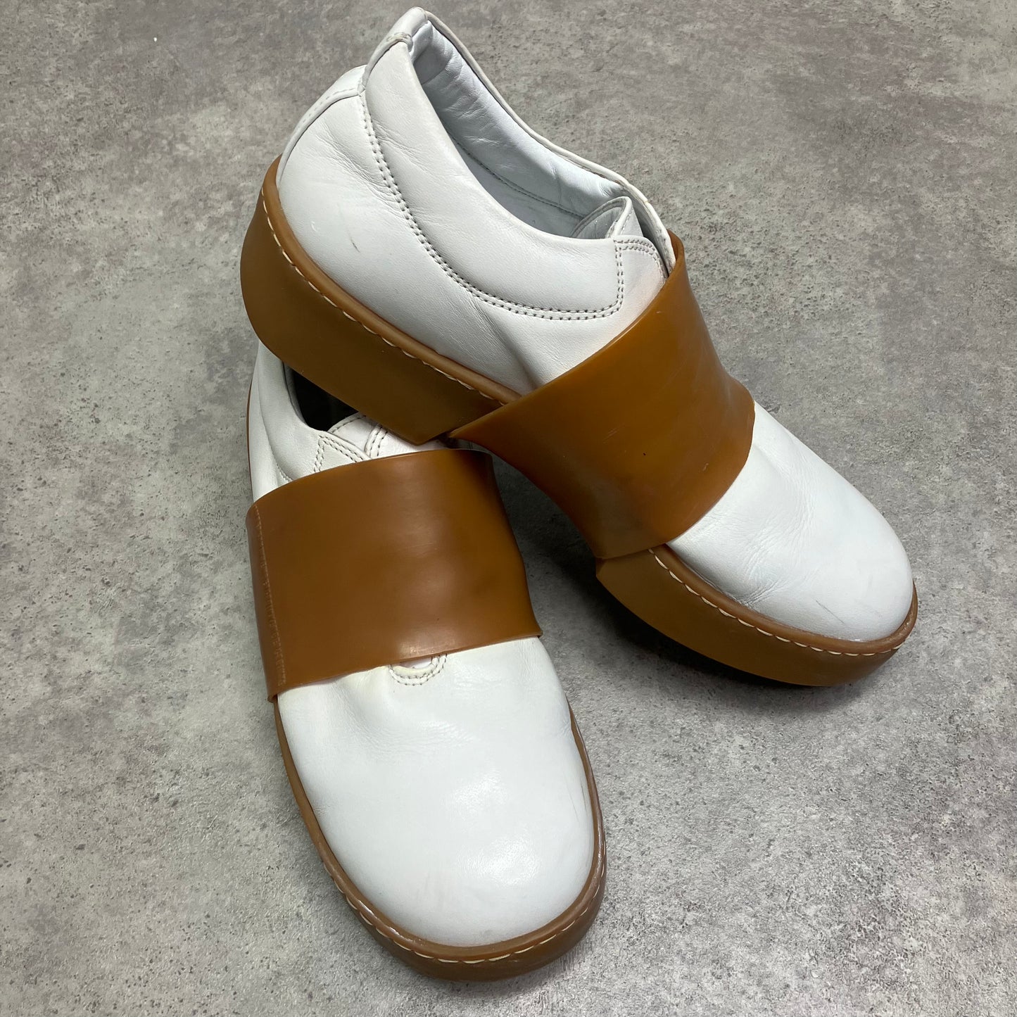 Dirk Bikkembergs Hospital Leather Clogs