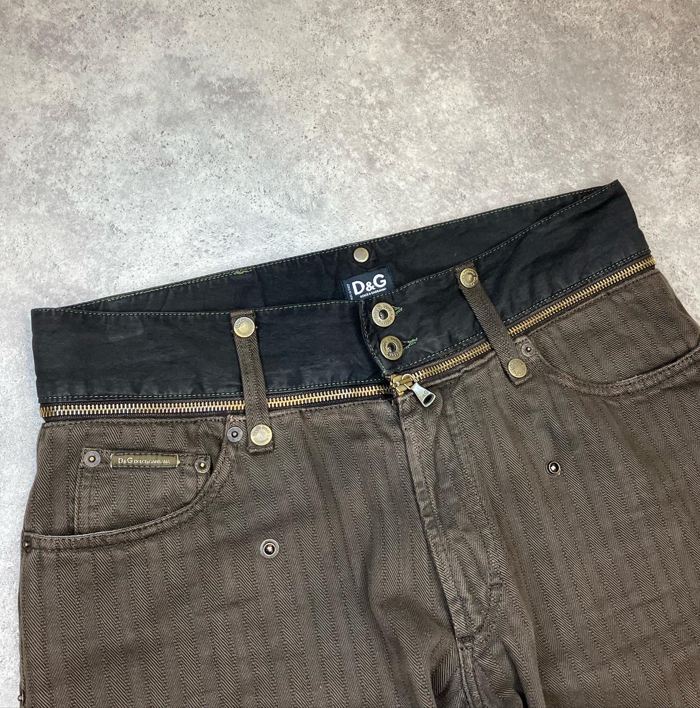 Dolce & Gabbana 2003 Detachable Utility Pants