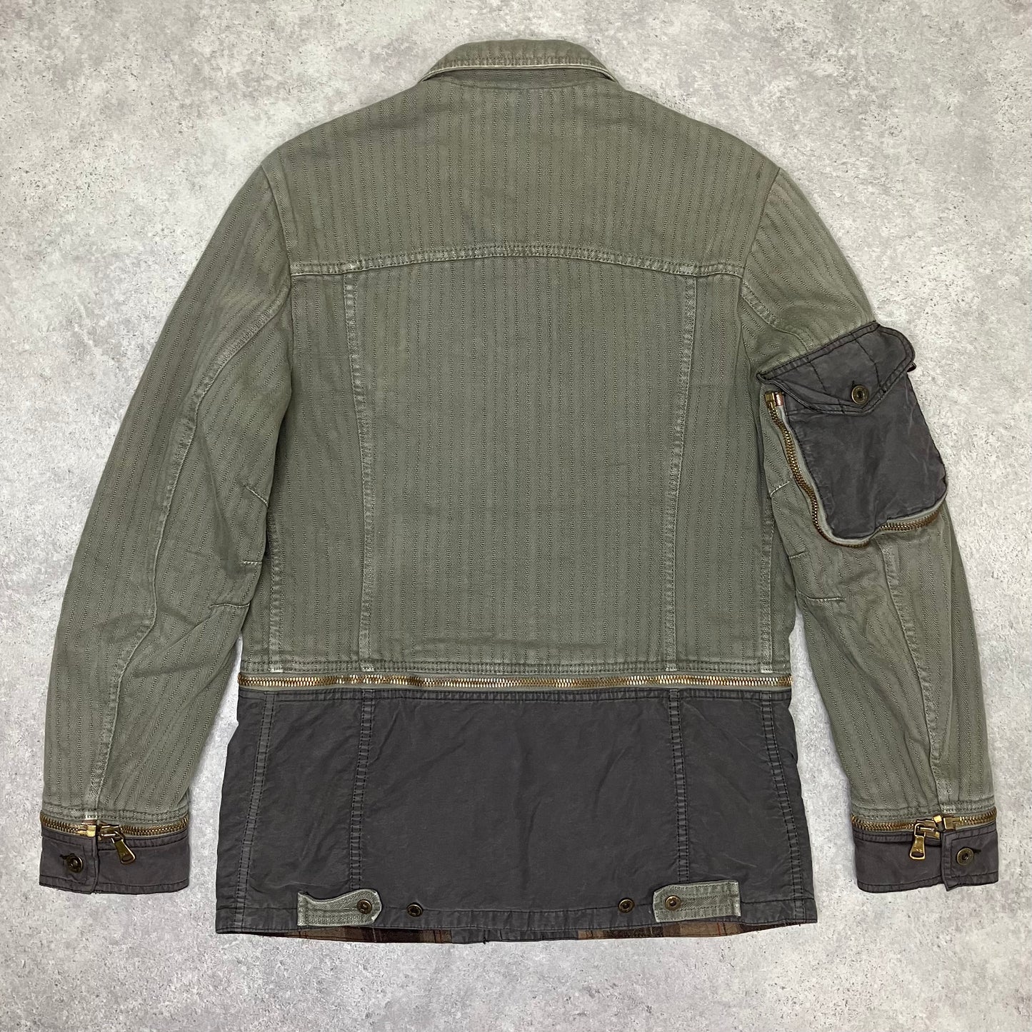 Dolce & Gabbana 2003 Detachable Military Jacket