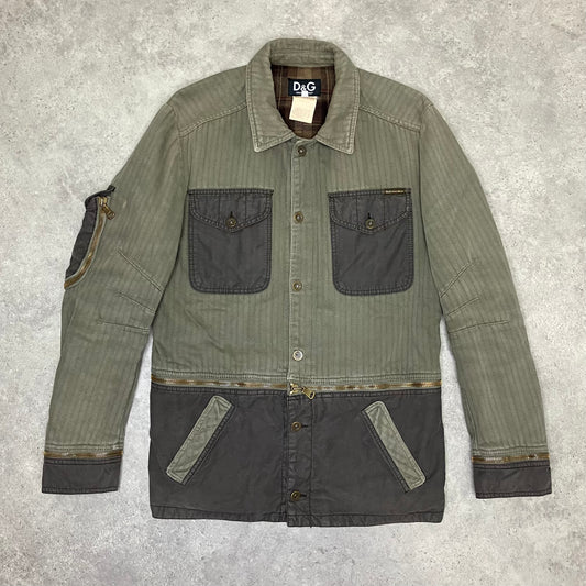 Dolce & Gabbana 2003 Detachable Military Jacket