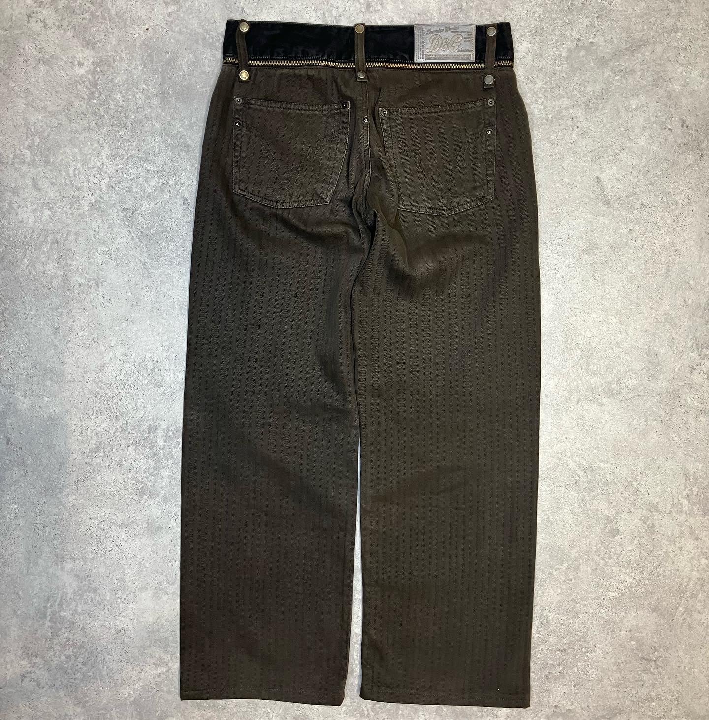 Dolce & Gabbana 2003 Detachable Utility Pants