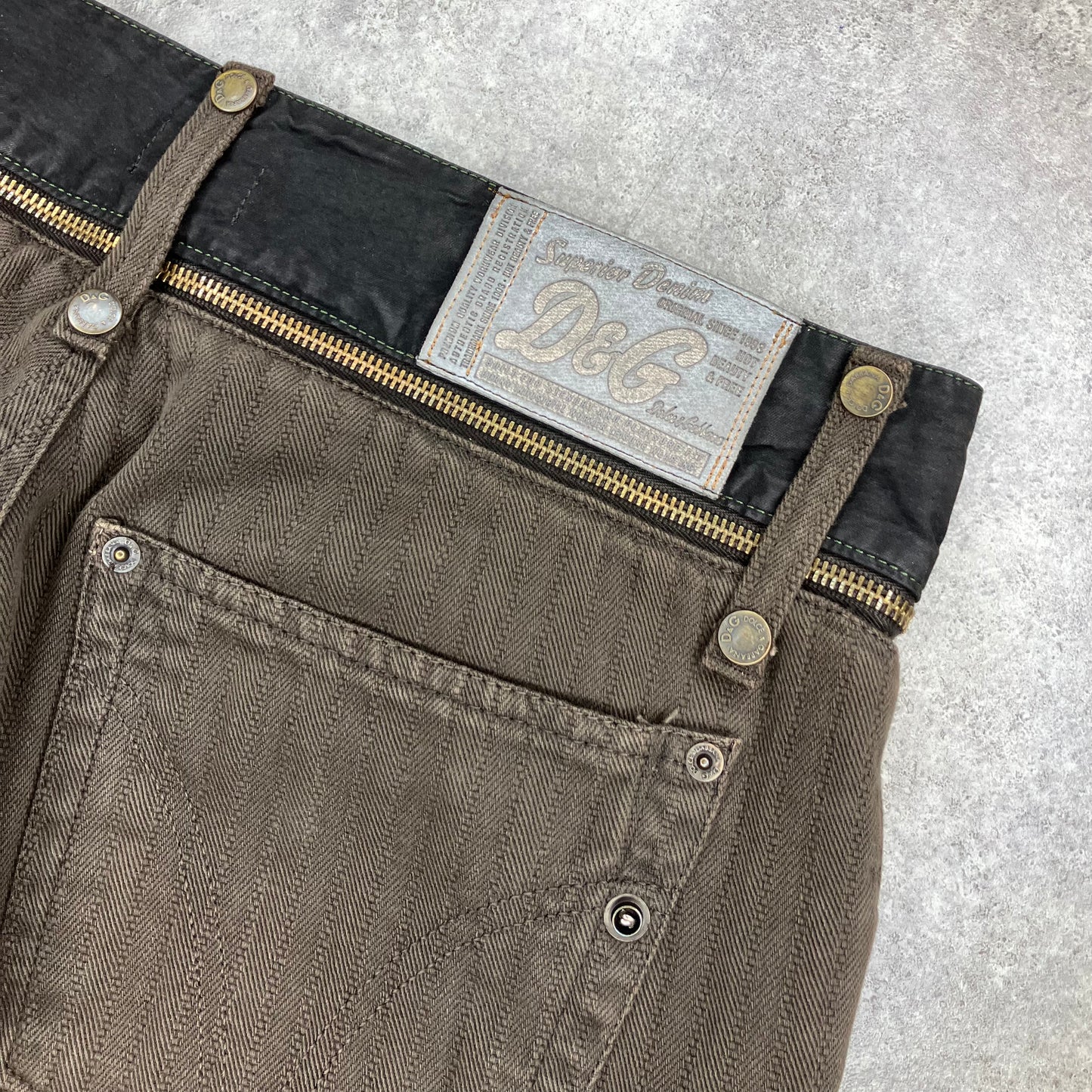 Dolce & Gabbana 2003 Detachable Utility Pants