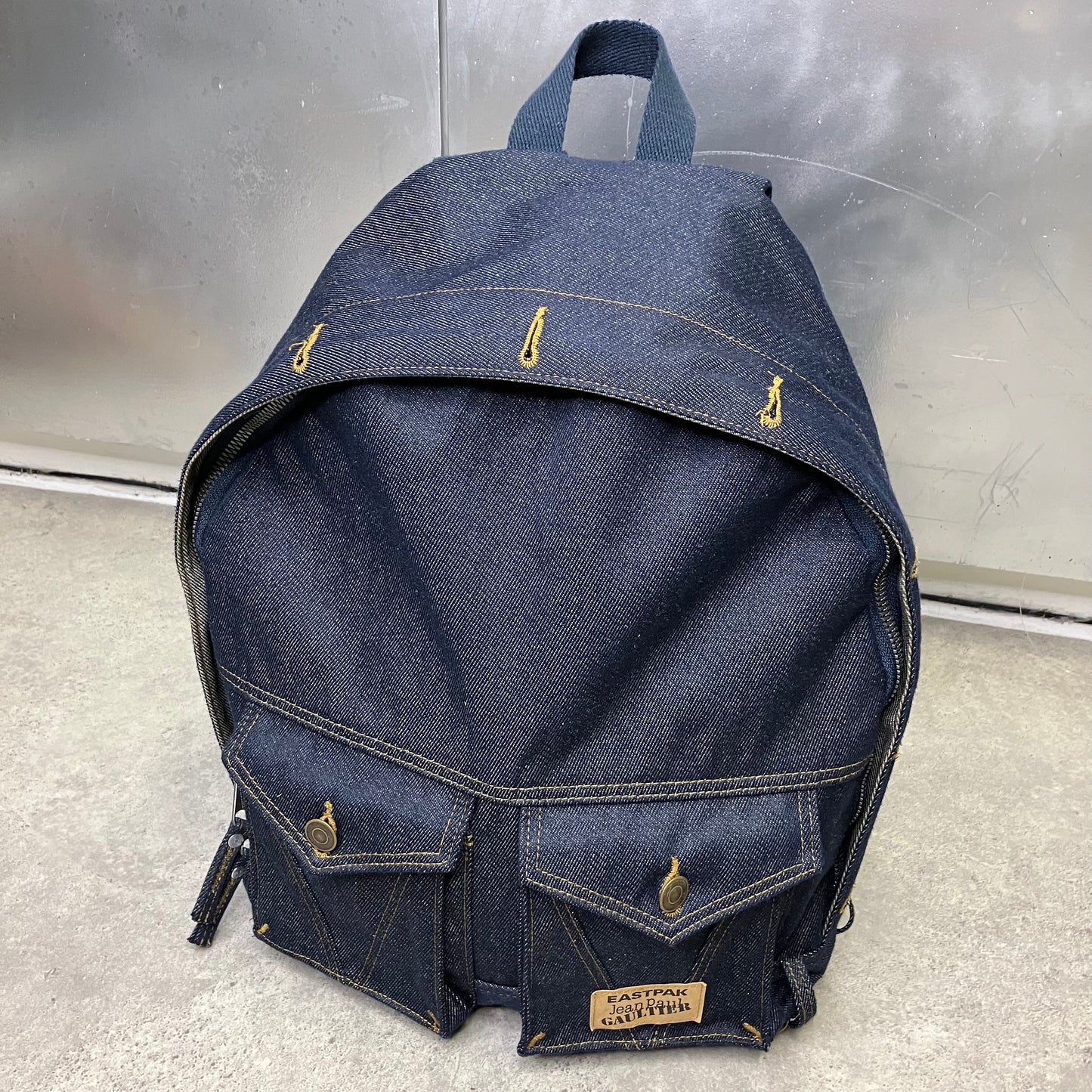 Gaultier Eastpak Denim Backpack