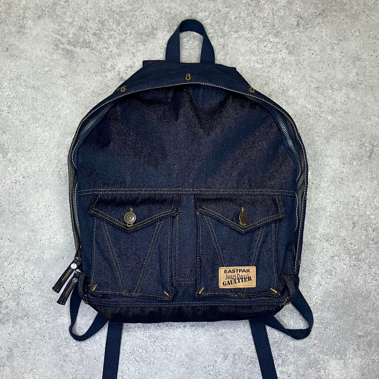 Gaultier Eastpak Denim Backpack