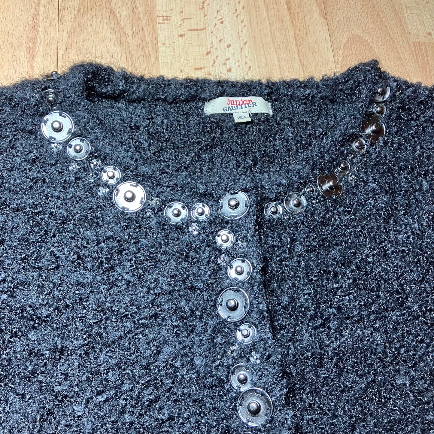 Gaultier Mohair Multi-Button Cardigan