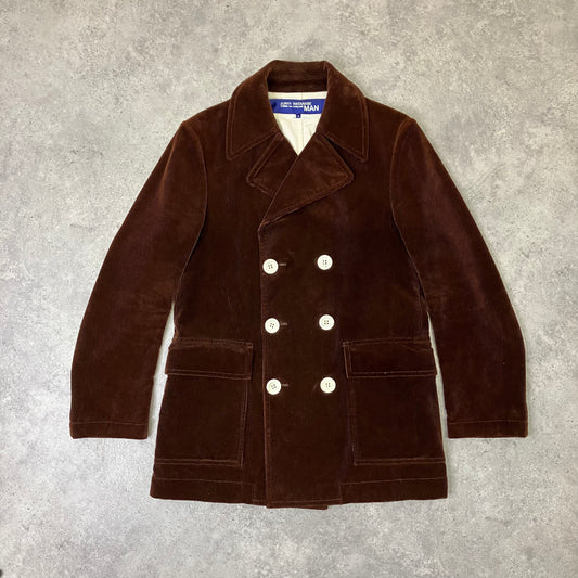 Junya Watanabe Comme Des Garçons A/W 2002 Corduroy Pea Coat