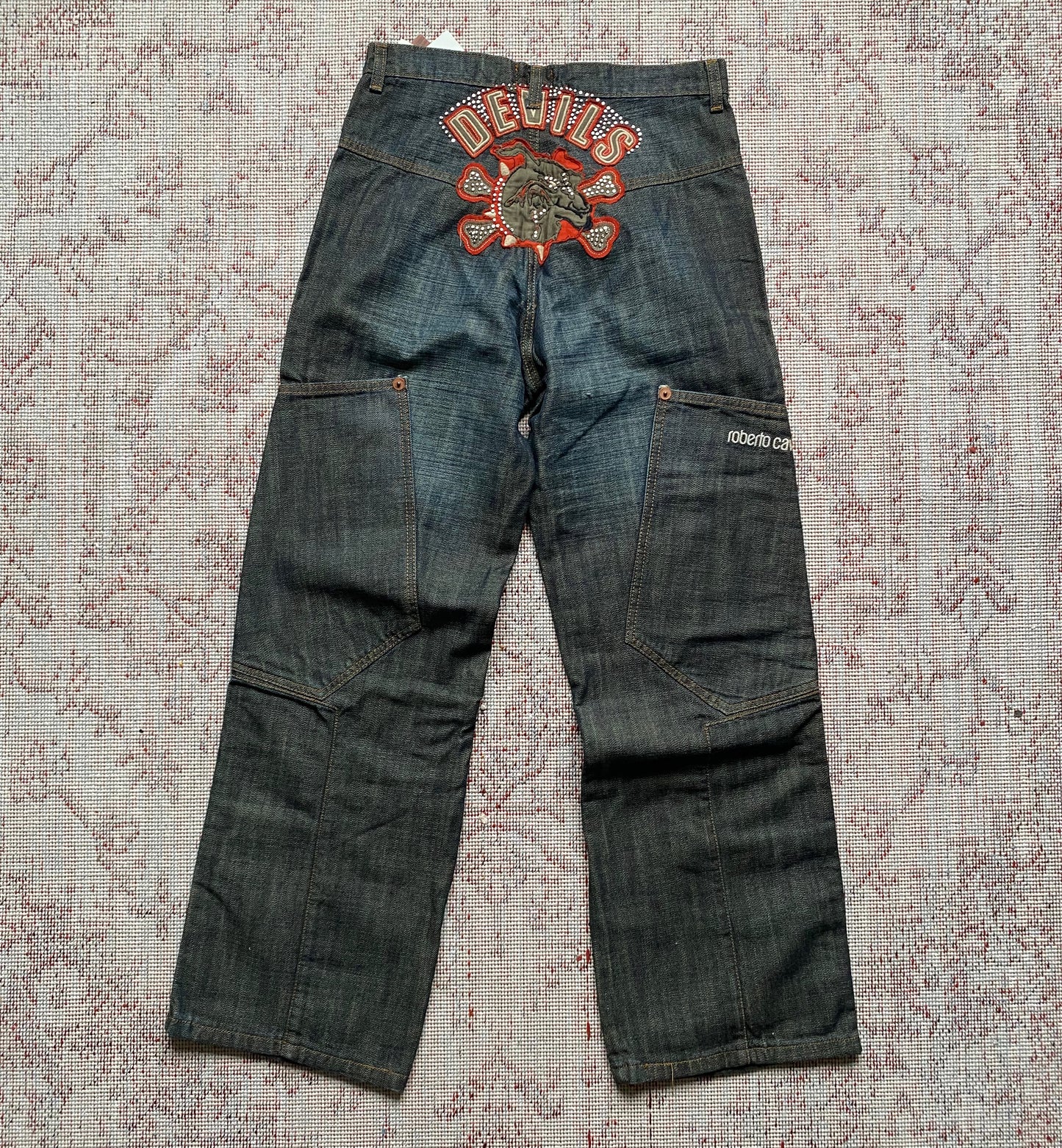 Roberto Cavalli Devils 2004 Archives Punk Baggy Jeans