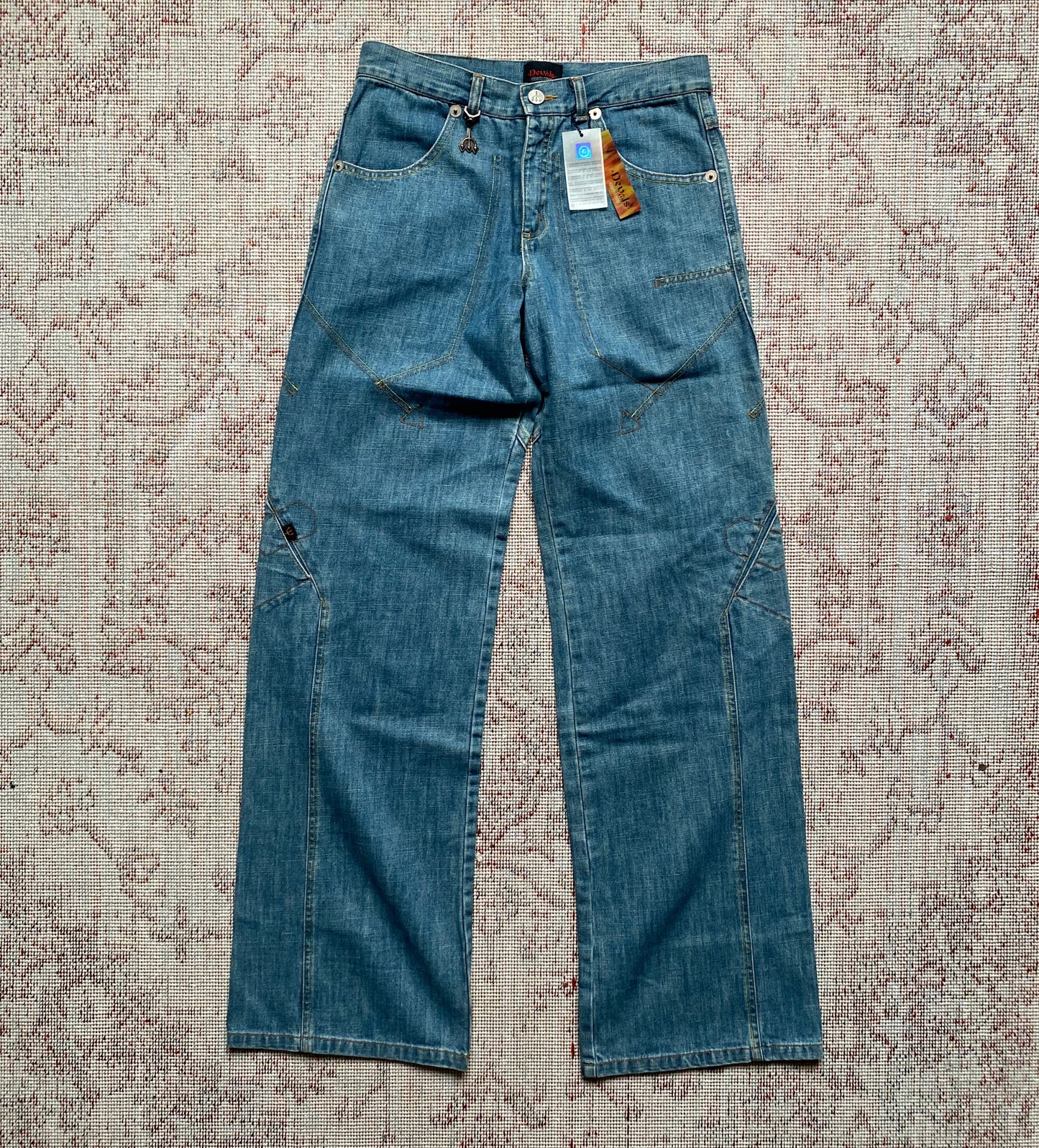 Roberto Cavalli Devils 2004 Cowboy Blue Jeans