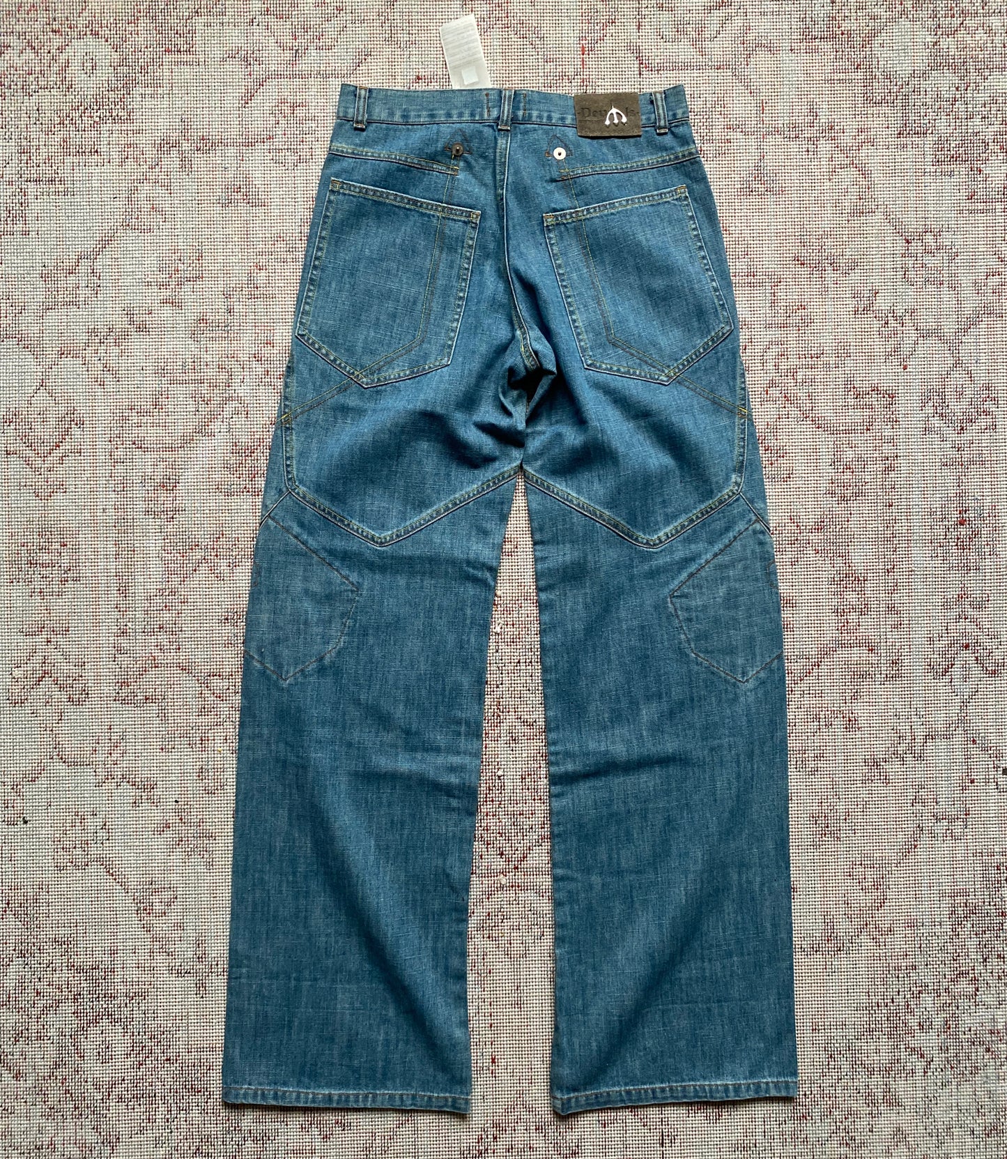 Roberto Cavalli Devils 2004 Cowboy Blue Jeans